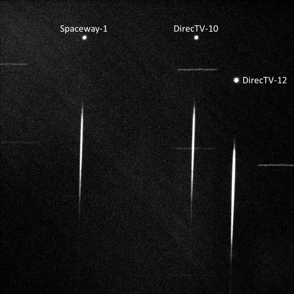 GEO satellite spectra — Spaceway-1, DirecTV-10, DirecTV-12